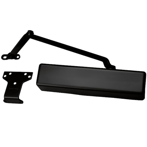 Manual, Hydraulic, 1460 Series Surface Mounted Closers, Door Closer, Medium Duty Black